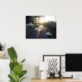 生きている笑いの愛 ポスター (ホームオフィス)