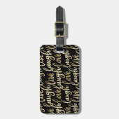 生きている笑いの愛 ラゲッジタグ (正面縦)