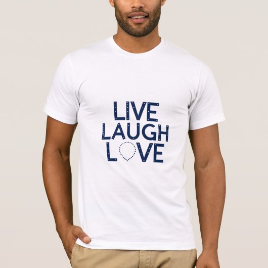 生きている笑いの愛 Tシャツ (正面)
