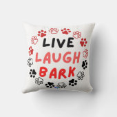 生きている笑い声 クッション (裏面)