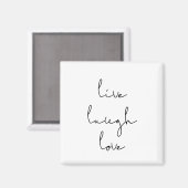 生きている笑い愛の磁石 マグネット (正面/裏面)