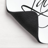 生きている笑い愛はプロダクトをカスタマイズ マウスパッド (コーナー)