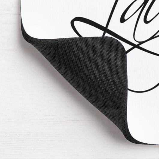 生きている笑い愛はプロダクトをカスタマイズ マウスパッド (コーナー)