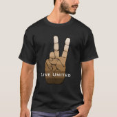 生きている統一された Tシャツ (正面)