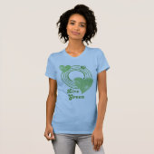 生きている緑のティー Tシャツ (正面フル)