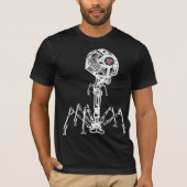 生きている色のSteampunk_Phage Tシャツ (正面)