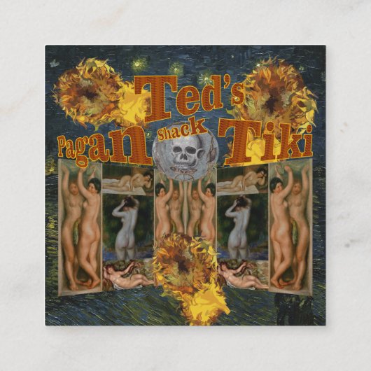 生きている証として使ったパンティーを送ってください エンクロージャーカード (裏面)