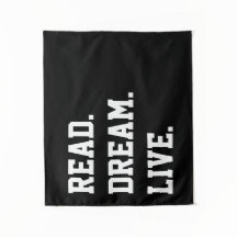 生きている読書の夢。 カスタムでやる気を起こさせるな壁の芸術