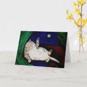 生きている長い挨拶状繁栄し、 カード (黄色い花)