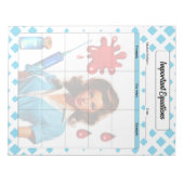 生きている_つの重要な方程式に対して ノートパッド (正面)