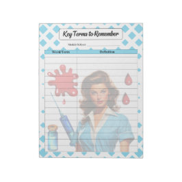 生きている_つの鍵の用語を覚える ノートパッド