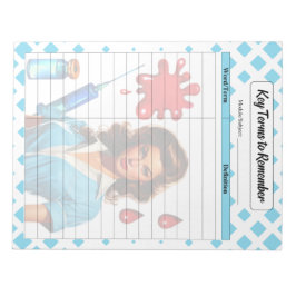 生きている_つの鍵の用語を覚える ノートパッド