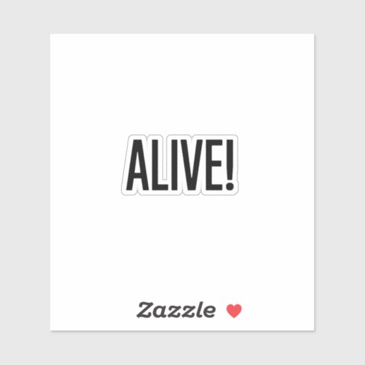 生きている シール (シート)