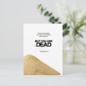 生きている ポストカード (スタンド正面)