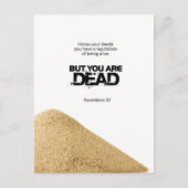 生きている ポストカード (正面)