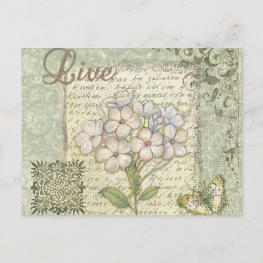 生きている ポストカード (正面)