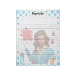 生きている_人のショッピング ノートパッド