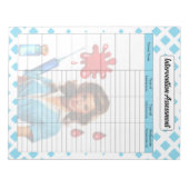 生きている_人の介入評価のために ノートパッド (正面)