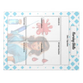 生きている_人の看護技術のために ノートパッド (正面)