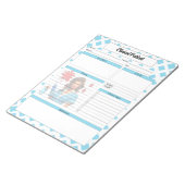 生きている_人の臨床患者のために ノートパッド (アングル)