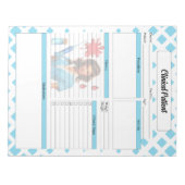 生きている_人の臨床患者のために ノートパッド (正面)