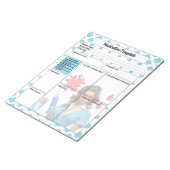 生きている_個の投薬テンプレート ノートパッド (アングル)