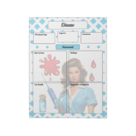 生きている_病気温度1 ノートパッド