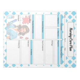 生きている_看護計気に画の為 ノートパッド