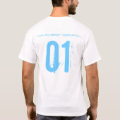 生きているedun - DJ # 01 Tシャツ (裏面)