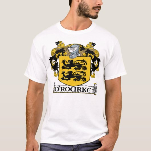 生きているEdun O'Rourkeの紋章付き外衣 Tシャツ (正面)