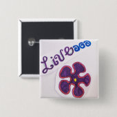 生きているPin 缶バッジ (正面&裏面)