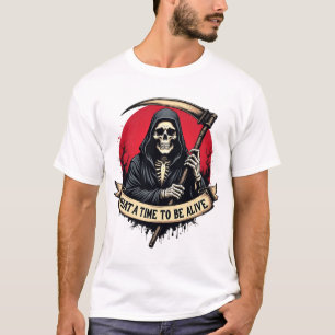 生きてる時 Tシャツ
