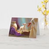 生きてる！イースターカード カード (黄色い花)