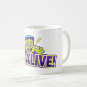 生きてる! コーヒーマグカップ (正面右)