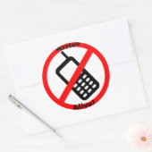 生きて到着！大きい丸いシール ラウンドシール (封筒)