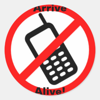 生きて到着！大きい丸いシール ラウンドシール