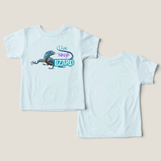 生きて笑うトカゲ (デザイン正面&裏面)