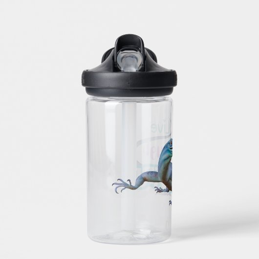 生きて笑うトカゲ ウォーターボトル (正面)