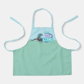 生きて笑うトカゲ エプロン (正面)