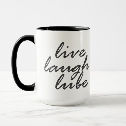 生きて笑うルベ マグカップ (左)