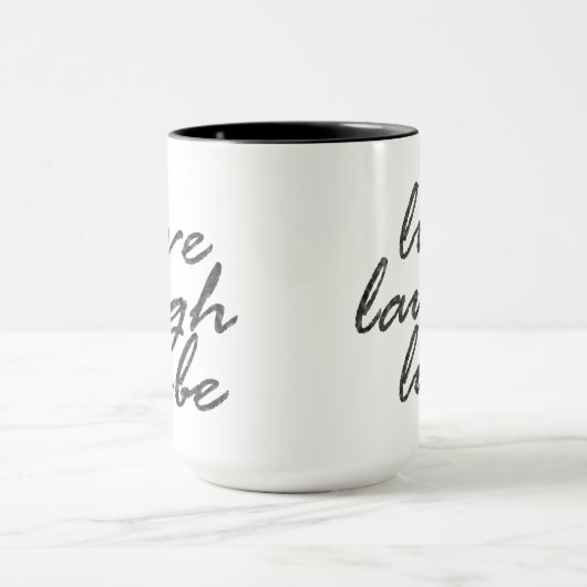 生きて笑うルベ マグカップ (中央)