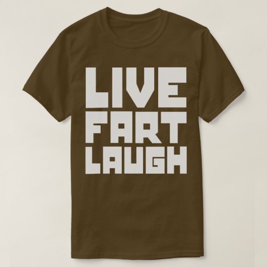 生きて笑う Tシャツ (デザイン正面)