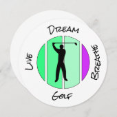 生きて、夢を見て、ゴルフを吸う (正面/裏面)