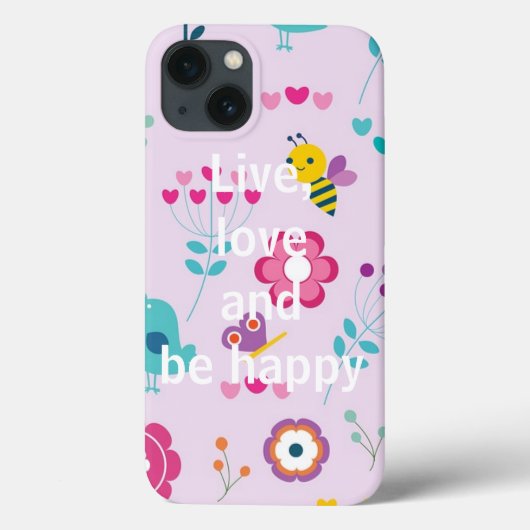 生きて、愛し、幸せになれ Case-Mate iPhoneケース (裏面)