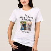 生きながらにして愛する記憶の中で トライブレンドTシャツ (正面)