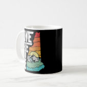 生きるか死ぬかニューハンプシャー自然 コーヒーマグカップ (正面左)