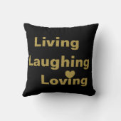 生きること，笑うこと，愛すること クッション (裏面)