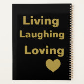 生きること，笑うこと，愛すること プランナー手帳 (裏面)