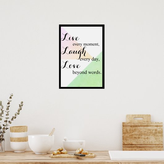 生きること、笑うこと、愛すること ポスター (キッチン)