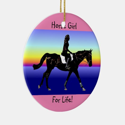 生きるために馬の女! セラミックオーナメント (右)
